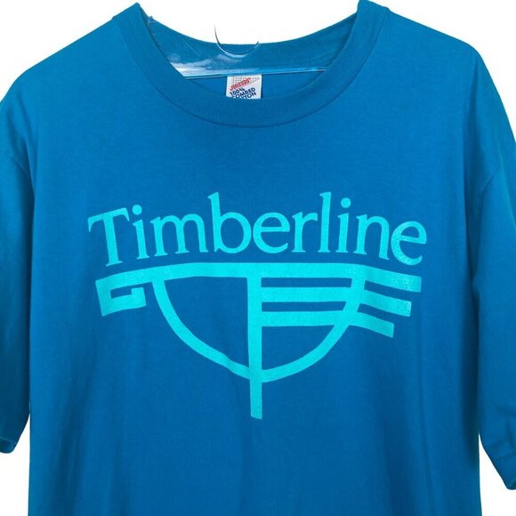 Vintage Timberline Lodge Oregon T Shirt XL Mens Mt Hood Alpine Ski Single Stitch - Picture 2 of 7